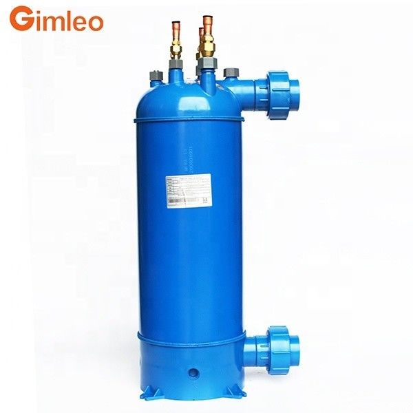 Titanium spoelen PVC schelp water naar water warmtewisselaar voor energie zwembad ketel