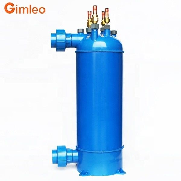 Titanium spoelen PVC schelp water naar water warmtewisselaar voor energie zwembad ketel