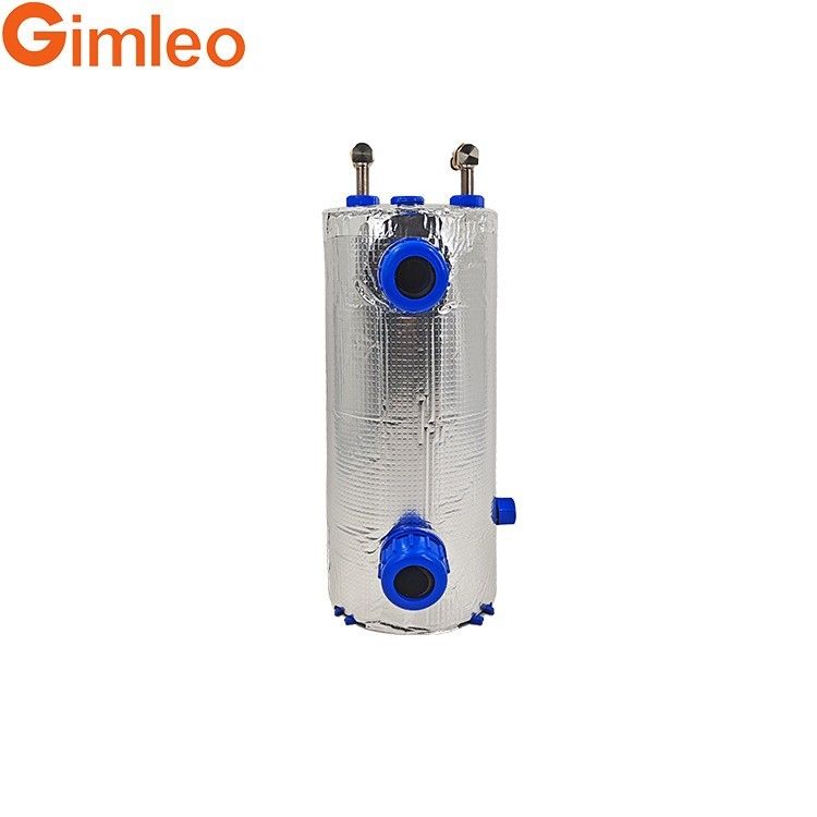ETA-1.5 R134A Marine Tube Evaporator voor 12,7 mm koelmiddel-inlaat / waterconnector