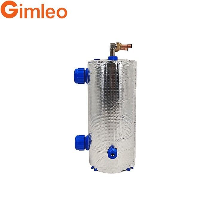 ETA-1.5 R134A Marine Tube Evaporator voor 12,7 mm koelmiddel-inlaat / waterconnector