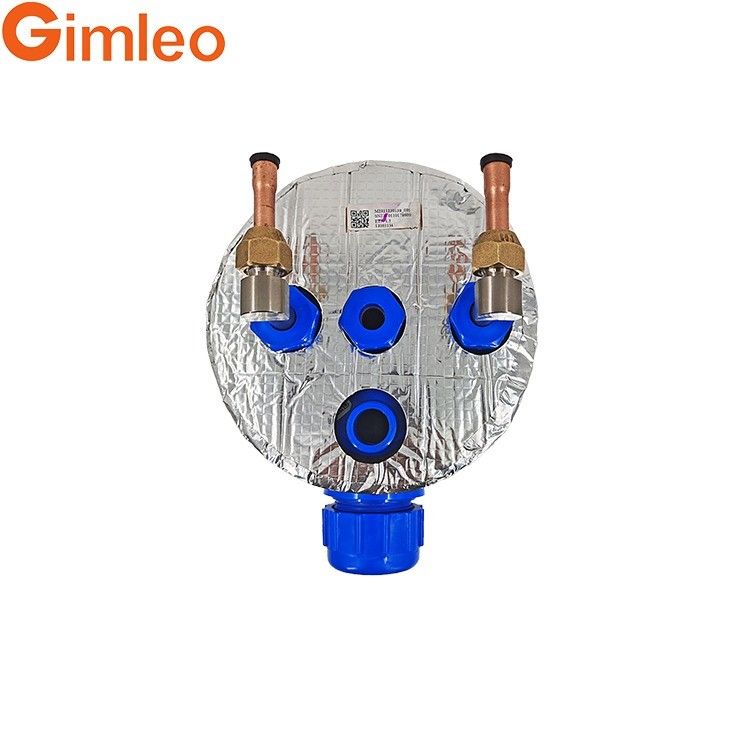 ETA-1.5 R134A Marine Tube Evaporator voor 12,7 mm koelmiddel-inlaat / waterconnector