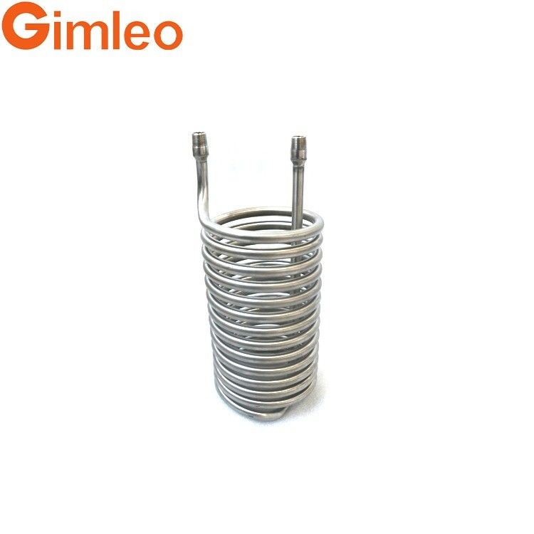 Warmtewisselaar Titanium spoel Corrosiebestendige voor precieze temperatuurregeling OEM