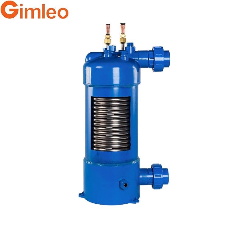 MHTA-3 Titaniumbuiswarmtewisselaar met PVC-schelp / 12.7 koelmiddelconnector
