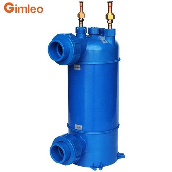 MHTA-3 Titaniumbuiswarmtewisselaar met PVC-schelp / 12.7 koelmiddelconnector