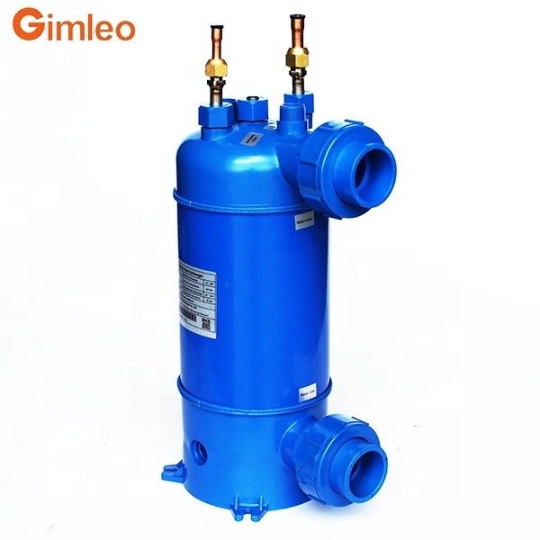 MHTA-3 Titaniumbuiswarmtewisselaar met PVC-schelp / 12.7 koelmiddelconnector