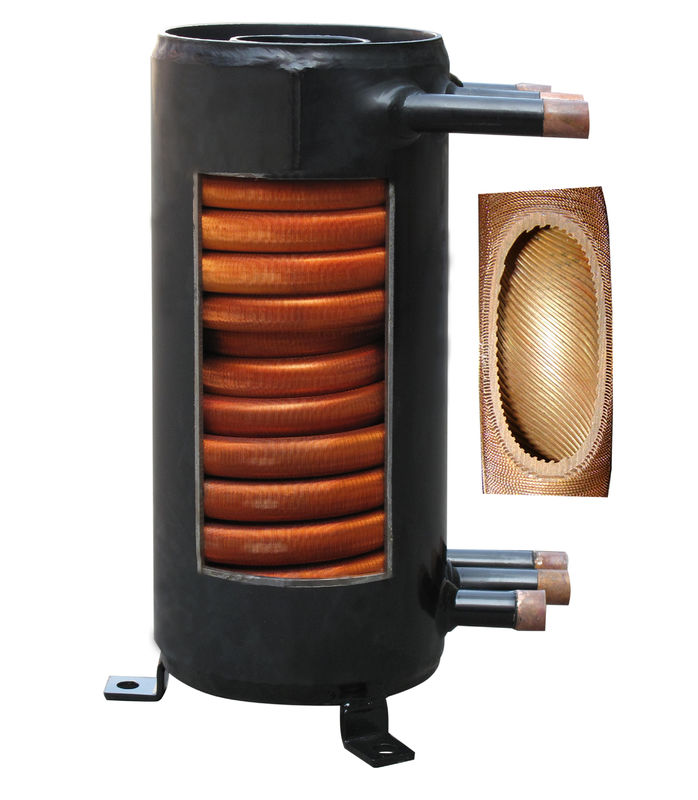 Koper T2 / TP2 buis in schelp warmtewisselaar GAH05-CMF Met 10kw koelcapaciteit