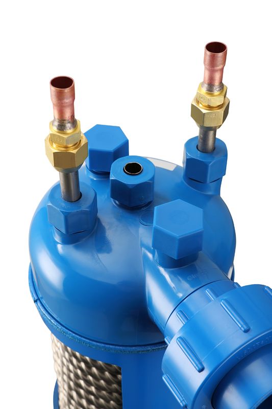 Titaniumbuis condensatorwarmtewisselaar MHTA-1 voor de voedingsmiddelenindustrie