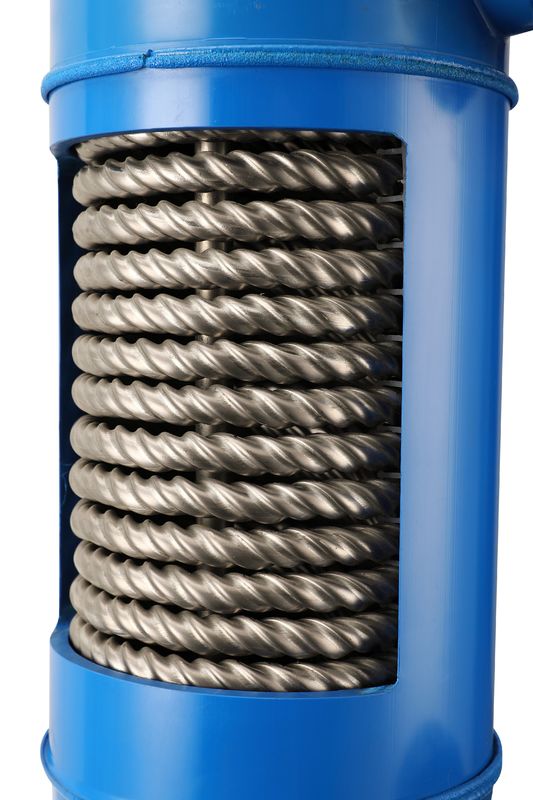 Titaniumbuis condensatorwarmtewisselaar MHTA-1 voor de voedingsmiddelenindustrie