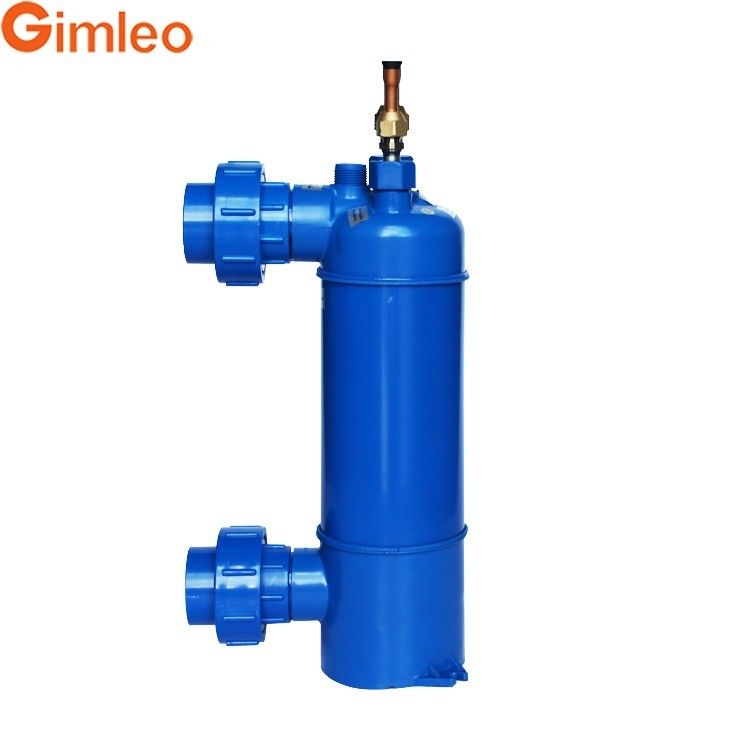 Naadloos puur titaniumbuiswarmtewisselaar Corrosiebestand PVC Shell MHTA-1