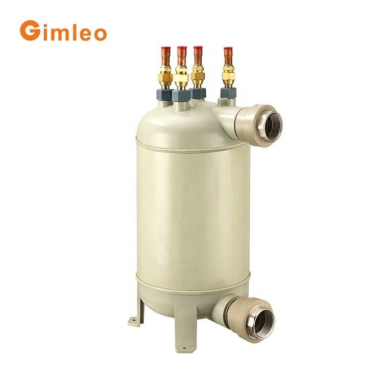HTS-7 PPR Shell gelast 12,7 mm titanium buis warmtewisselaar voor temperatuurregeling