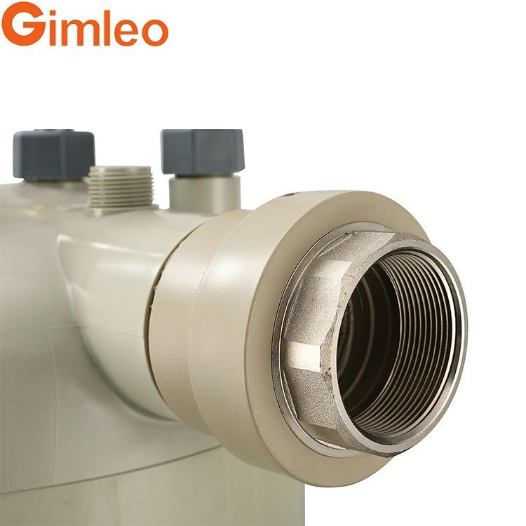 Hoogtemperatuur PPR-schelp titaniumwarmtewisselaar HTS-5 type A voor stoomverwarming