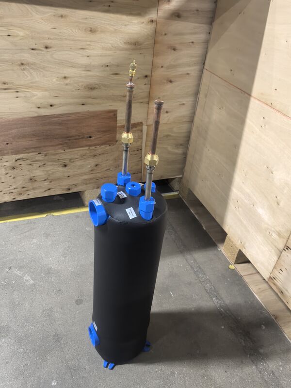 Liquid Flow Rate 1..5m3h Automatische titaniumwarmtewisselaar MHTA-1 ((NZ) Gebouwd om extreme omstandigheden en continue werking te weerstaan