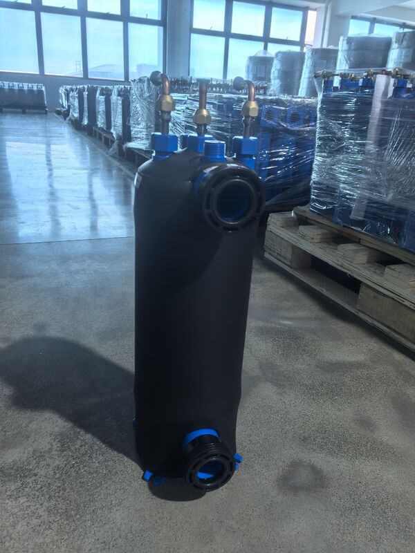 Outlet Temperatuur 7C Chiller Warmtewisselaar ETA-1 Compact ontwerp Waterverbinding 2 inch Ingenieurskoeling voor industriële