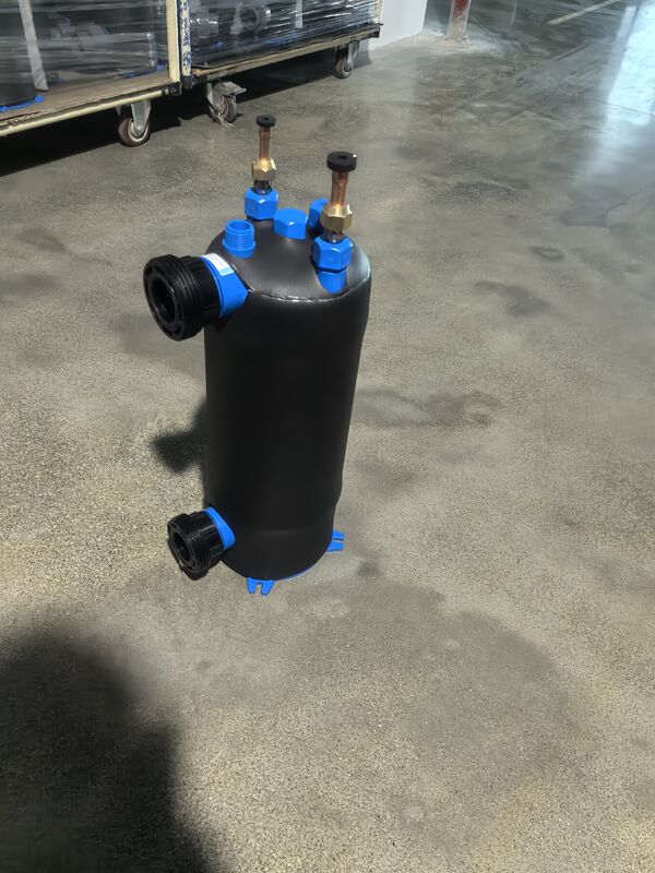 2 inch waterverbinding titanium koeling warmtewisselaar ETA-5 verzekering uitlaat Temperatuur 7C voor industriële koeling