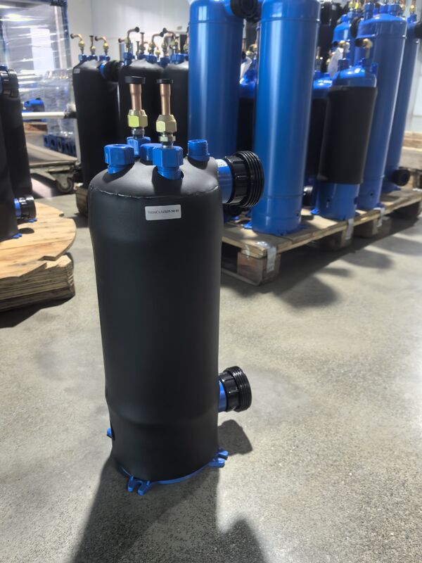 Titanium buizenplaat koeler warmtewisselaar ETA7.5 PVC materiaal hoge corrosiebestendigheid voor industriële koelsystemen