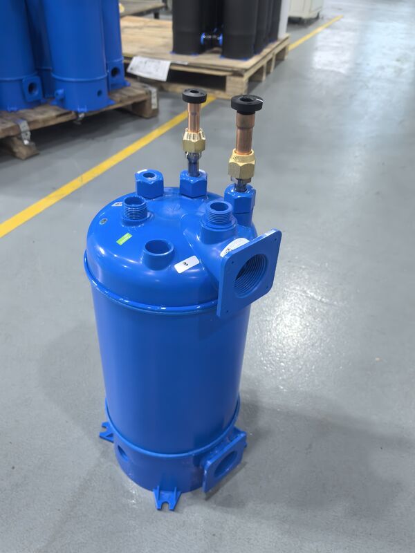 Zeewaterwarmtewisselaar MHTA-0.75 Ondersteunend voor verticale of horizontale installatie Ontworpen voor 5 tot 50 kg gewicht