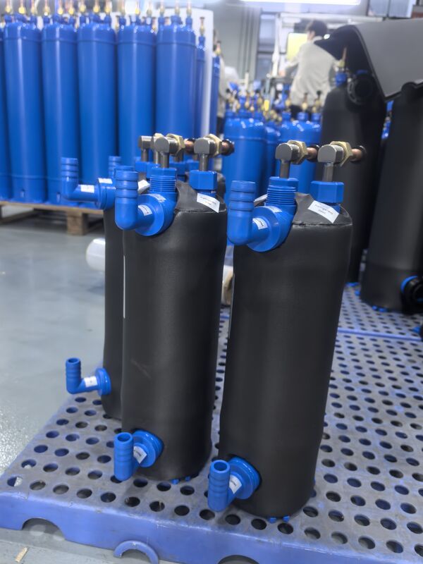 ISO 9001-conforme warmtewisselaar voor oceaanwater MHTA-1, ontworpen als condensor of verdamper voor koeling in industrie en marine