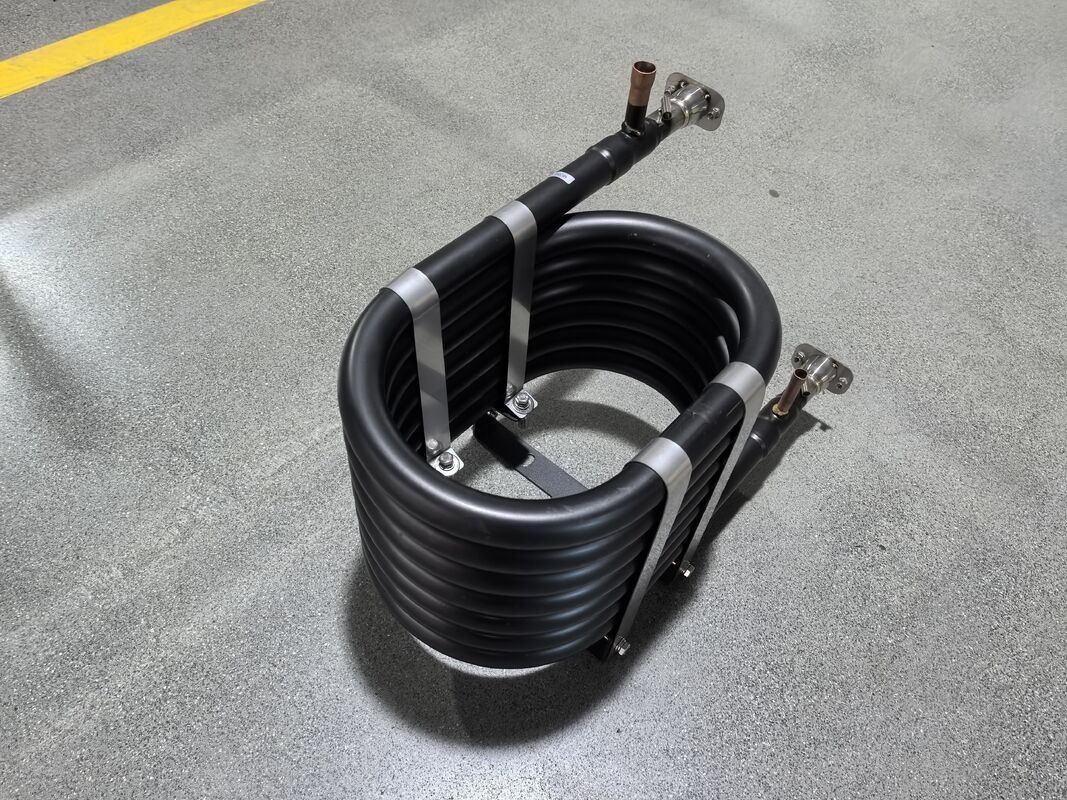 Aanpasbare coaxiale warmtewisselaar roestvrij staal 4 mm plaatdikte Biedt duurzame en thermische uitwisselingsoplossingen