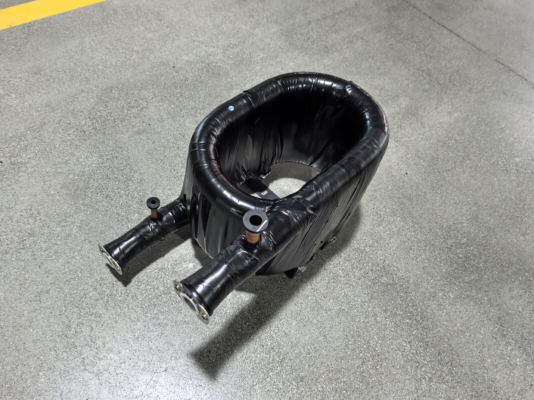 Buis-in-buis coaxiale warmtewisselaar met een hoog veiligheidsniveau en een verwarmingscapaciteit van 6 tot 300 kW