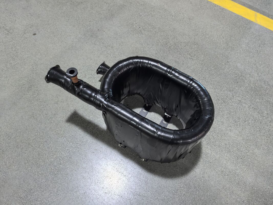 Verwarmingscapaciteit 6 tot 300 kW Coaxiale warmtewisselaar Buis In Buisstructuur Maximale werkdruk Koelmiddel 52 bar Warmtetransferoplossing