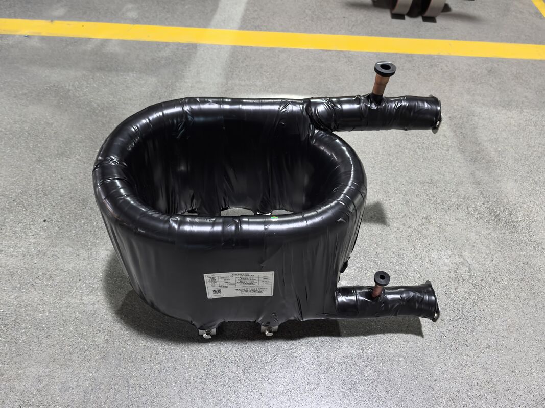 Tube In Tube Marine Heat Exchanger Coaxiale warmtewisselaar geoptimaliseerd voor compacte installatie en effectieve warmte-uitwisseling