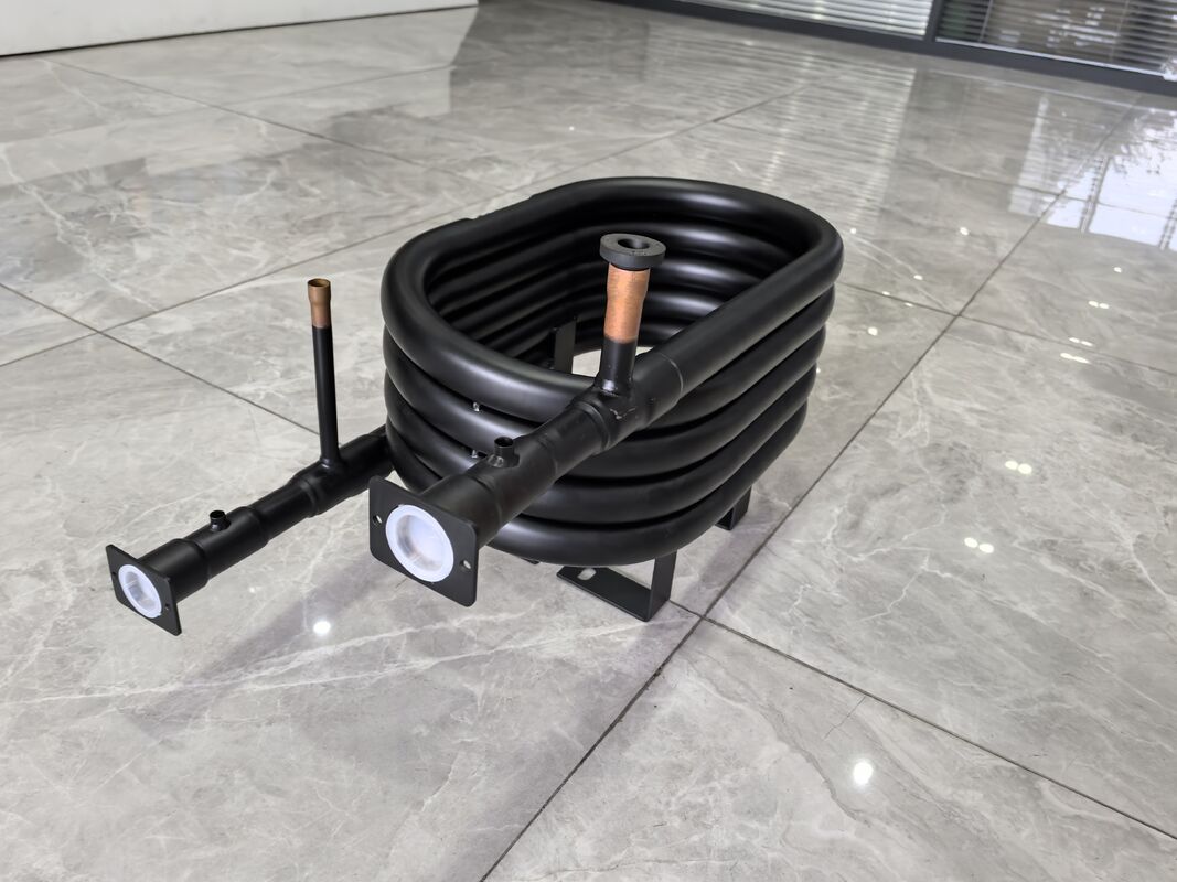 Waterdruk 1,0 Mpa Coaxiale warmtewisselaar Geschikt voor koelmiddelen R22 R134a R407c R410a R32 R290 Capaciteit 5 tot 300 kg