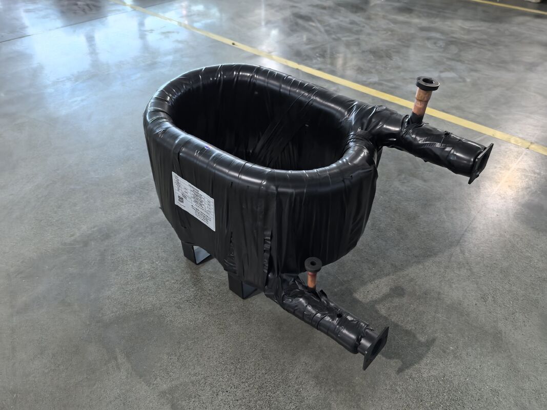 Innerlijke buis voor water systeem HVAC coaxiale warmtewisselaar gemaakt van Supper SPHC Steel shell materiaal die en thermische oplossingen