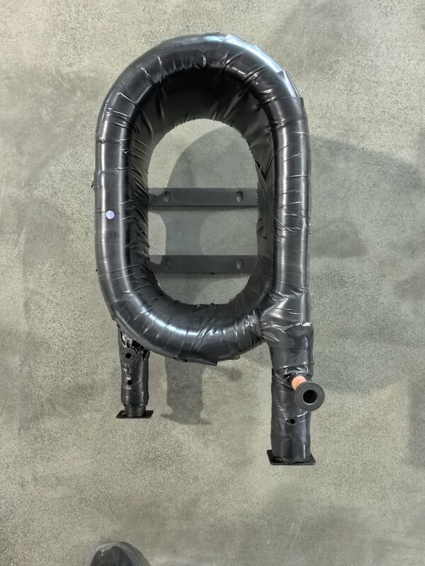 Warmtecapaciteit 6 tot 300 kW Coaxiale warmtewisselaar Waterdruk 1.0Mpa Laadpoort Shunde Poort Of aangepaste modellen