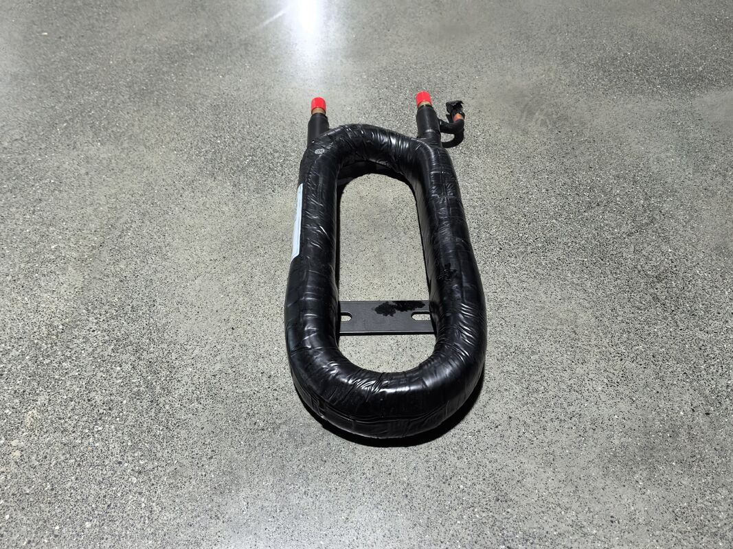 1-100 kg Marine Coaxiale Warmtewisselaar met Variabel Warmteoverdrachtsoppervlak en Laag Onderhoud voor Thermisch Beheer