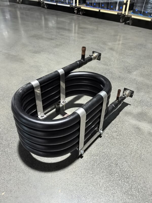 Hoogrendement coaxiale warmtewisselaar met 4,2 MPA maximale druk en opties voor roestvrij staal, koper en titanium