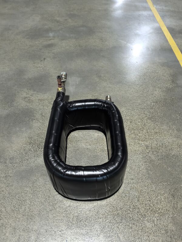 38 mm en 63 mm buisdiameter coaxiale warmtewisselaar voor koudemiddel R32 voor effectieve warmteoverdracht