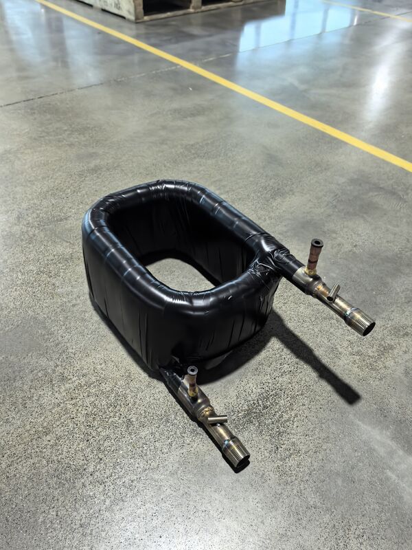 Coaxiale warmtewisselaar met 9,52 mm koelmiddeluitlaat 1,0 MPa waterdruk en duurzame constructie voor langdurige werking