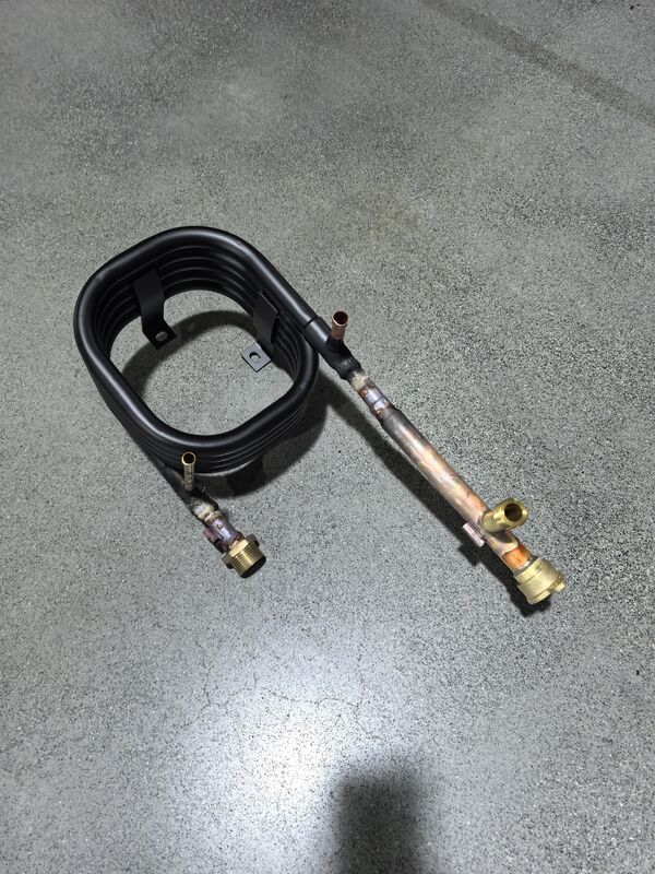 Onderhoudsarme coaxiale warmtewisselaar met een koelmiddeldruk van 4,2 MPa en een waterdruk van 1,0 MPa voor HVAC-systemen