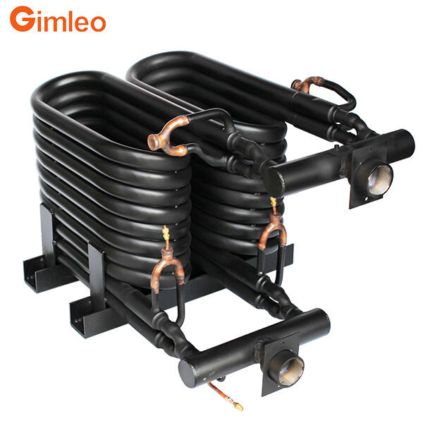 20 pk 70 kW 240000 BTU condensator verdamper buis in buis warmtewisselaar coaxiale warmtewisselaar voor HVACR