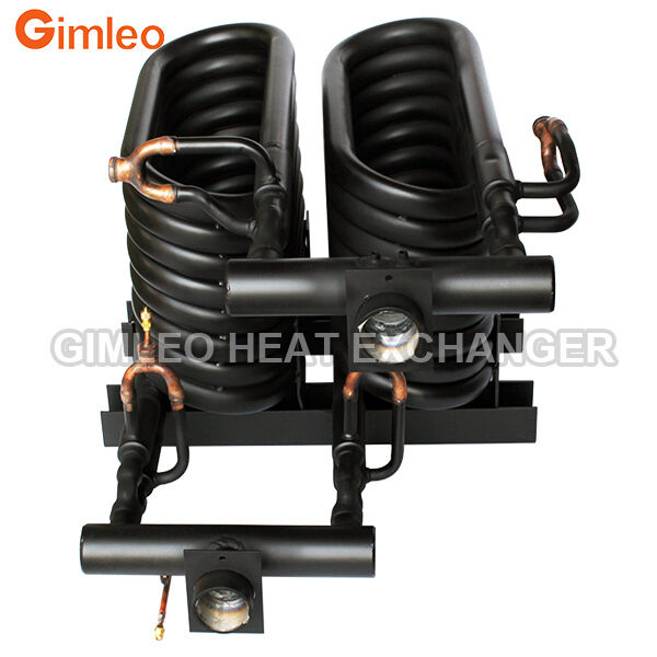 20 pk 70 kW 240000 BTU condensator verdamper buis in buis warmtewisselaar coaxiale warmtewisselaar voor HVACR