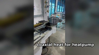 coaxiale warmtewisselaar voor de scheepvaart