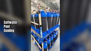 Zoutwaterwarmtewisselaar voor zwembaden